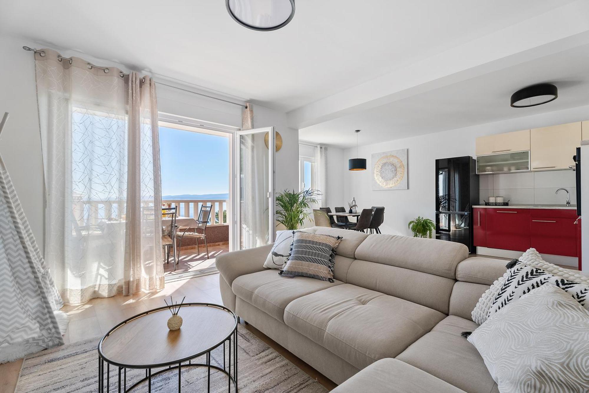 Apartments Bakota Omis Bagian luar foto
